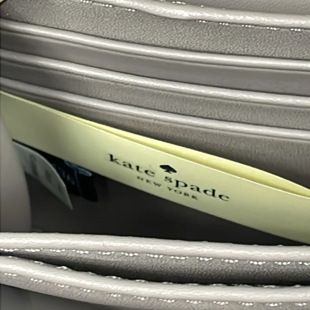 Kate Spade Star Bright Owl Crossbody Bag Gray